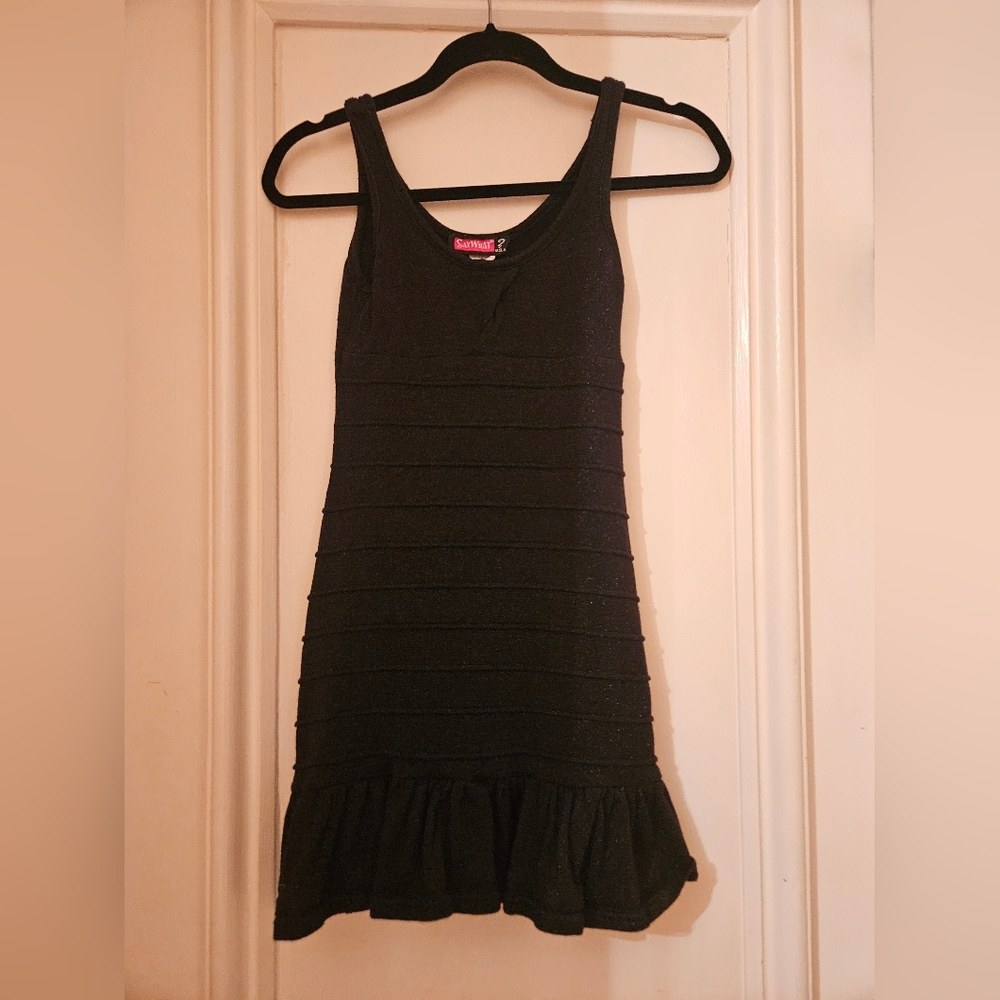 Sparkly mini bandage dress